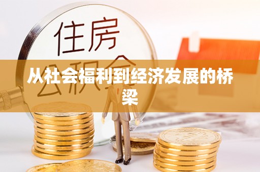 政和从社会福利到经济发展的桥梁