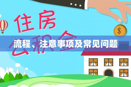 政和流程、注意事项及常见问题